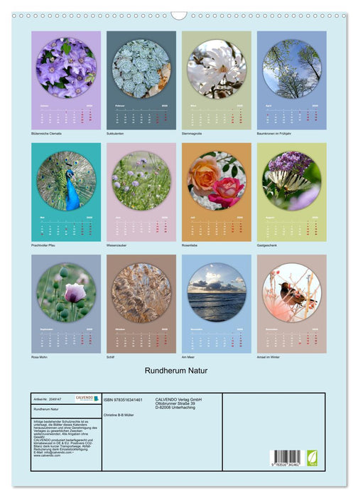 Rundherum Natur (CALVENDO Wandkalender 2026)