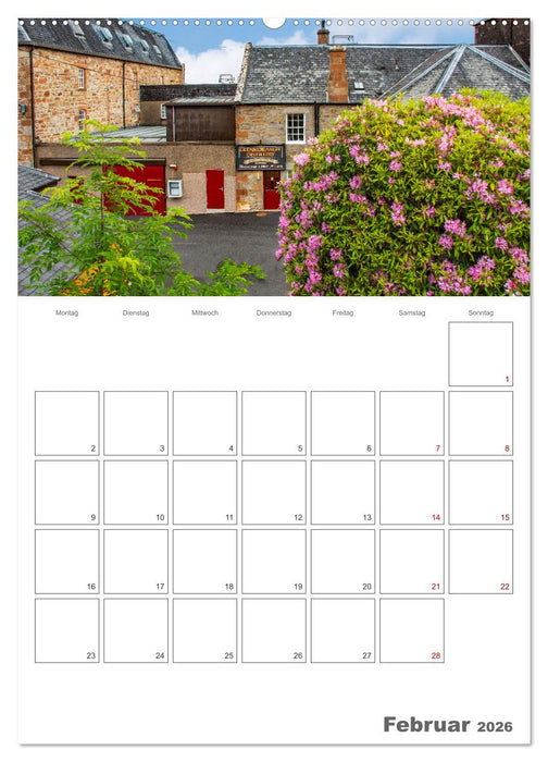 Schottland Impressionen - Schlösser und Whisky (CALVENDO Premium Wandkalender 2026)