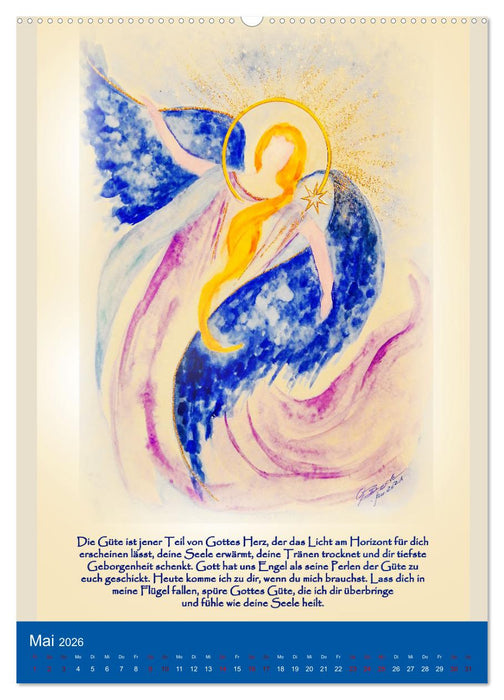 Horch, was die Engel zu dir sagen... (CALVENDO Premium Wandkalender 2026)