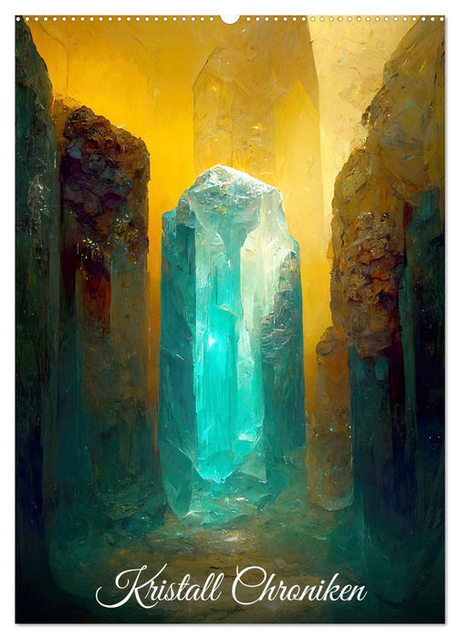 Kristall Chroniken (CALVENDO Wandkalender 2026)