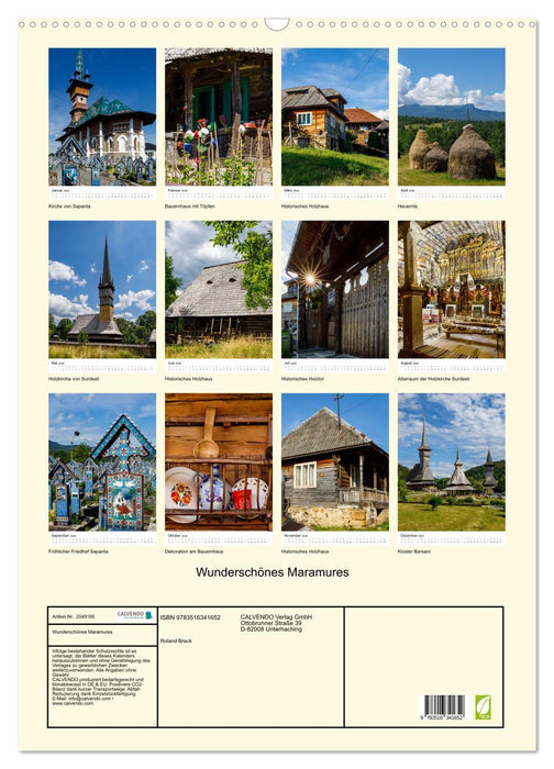 Wunderschönes Maramures (CALVENDO Wandkalender 2026)