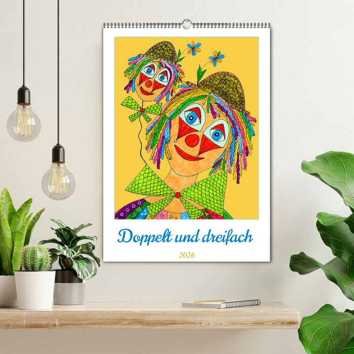 Doppelt oder dreifach (CALVENDO Wandkalender 2026)