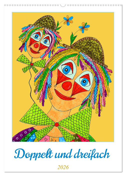 Doppelt oder dreifach (CALVENDO Wandkalender 2026)