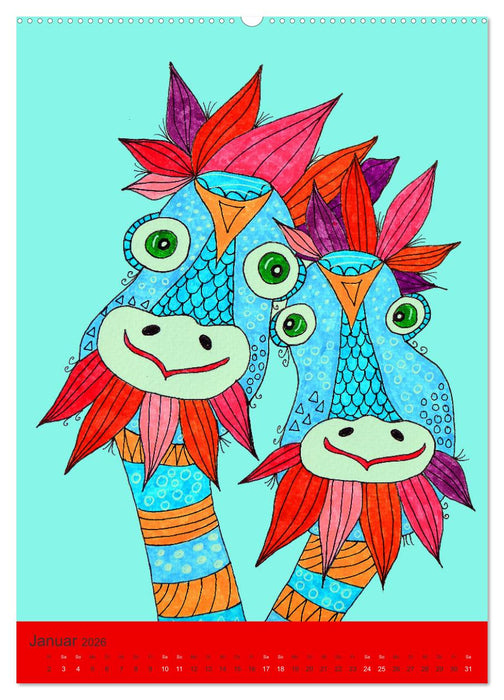 Doppelt oder dreifach (CALVENDO Wandkalender 2026)