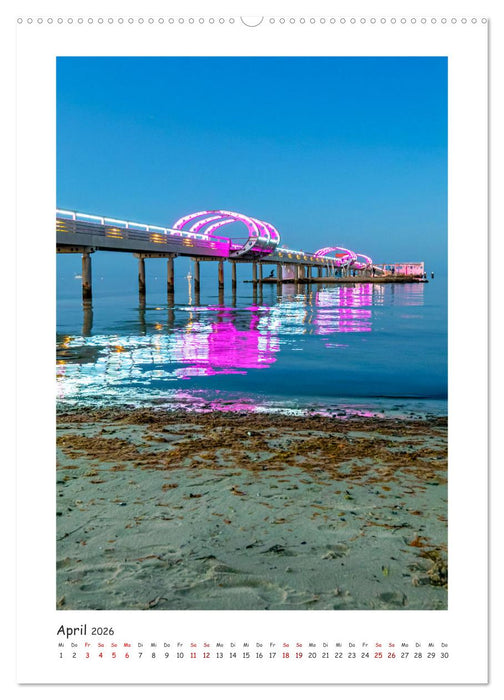 Lübecker Bucht Seebäder an der Ostsee (CALVENDO Premium Wandkalender 2026)