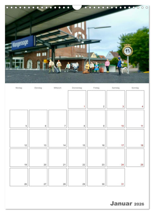 Wangerooge anders erleben (CALVENDO Wandkalender 2026)