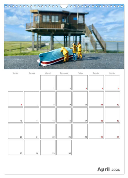Wangerooge anders erleben (CALVENDO Wandkalender 2026)
