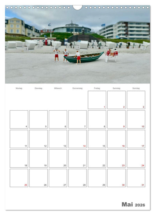 Wangerooge anders erleben (CALVENDO Wandkalender 2026)