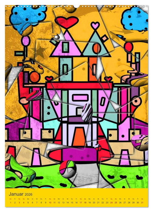 Und Pop ist doch eine Art (CALVENDO Premium Wandkalender 2026)