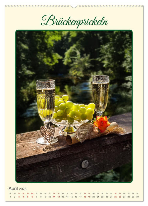 Aus Liebe: Picknick für Zwei (CALVENDO Wandkalender 2026)
