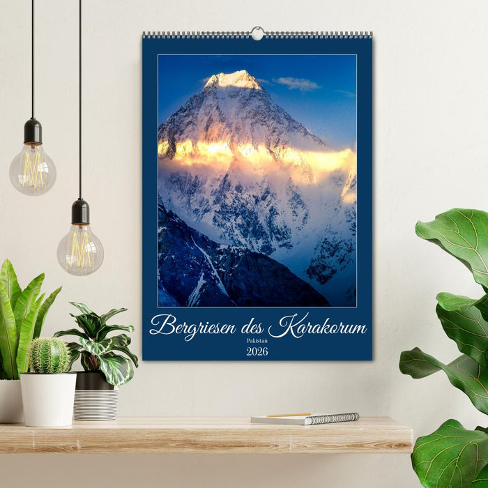 Bergriesen des Karakorum (CALVENDO Wandkalender 2026)