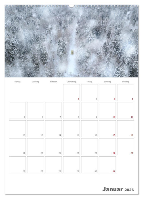 Vanlife Jahresplaner (CALVENDO Wandkalender 2026)