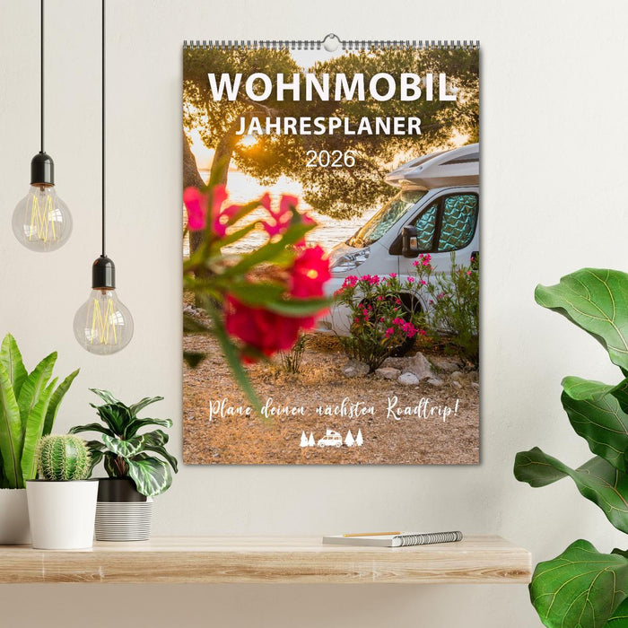 Wohnmobil Jahresplaner (CALVENDO Wandkalender 2026)