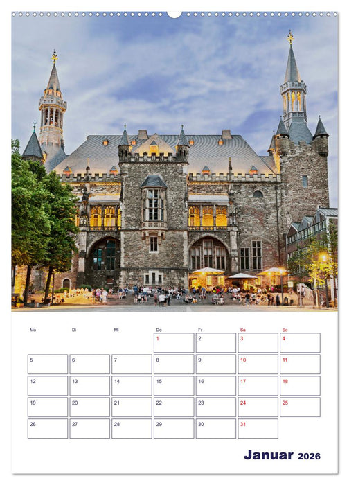 Zauberhaftes Aachen (CALVENDO Wandkalender 2026)