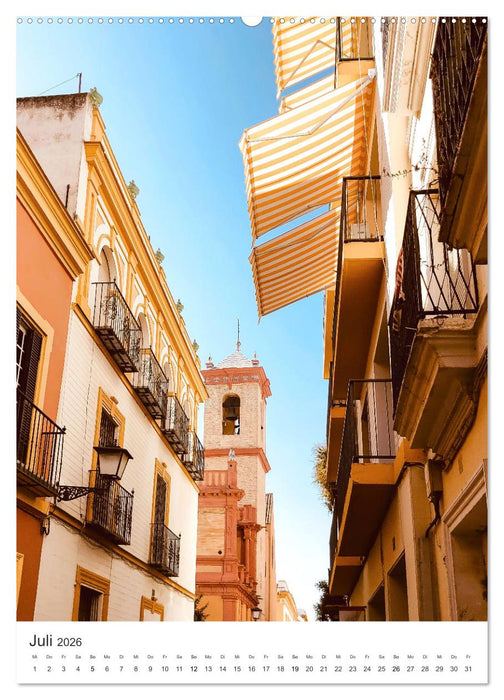 Spanien - Tapas, Flamenco und Sangria (CALVENDO Premium Wandkalender 2026)