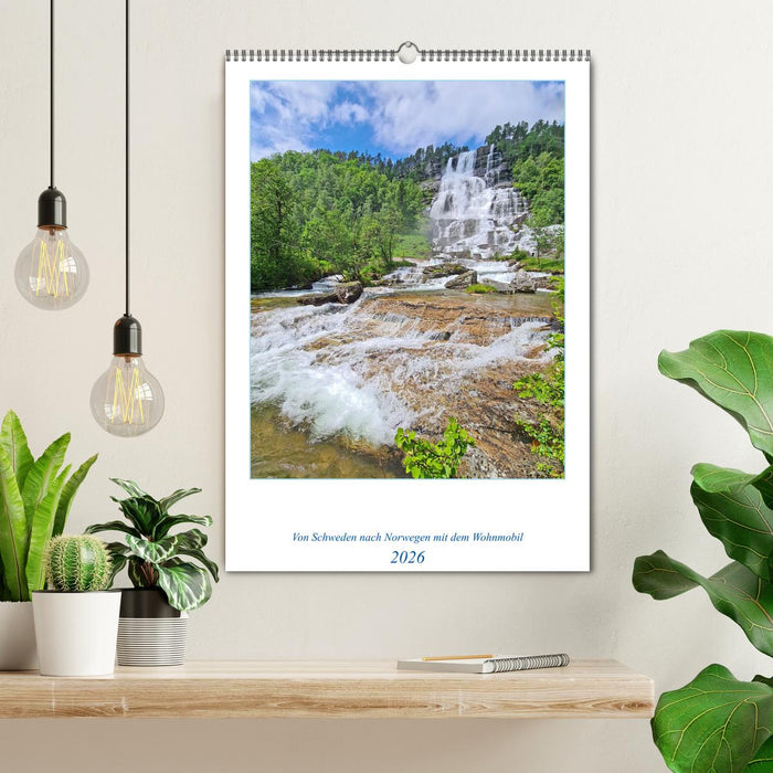 Skandinavien entdecken - Von Schweden nach Norwegen mit dem Wohnmobil (CALVENDO Wandkalender 2026)
