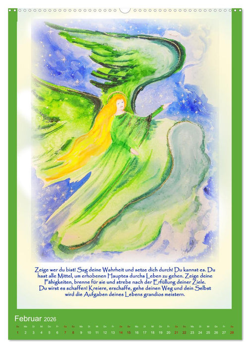 Horch, was die Engel zu dir sagen... (CALVENDO Wandkalender 2026)