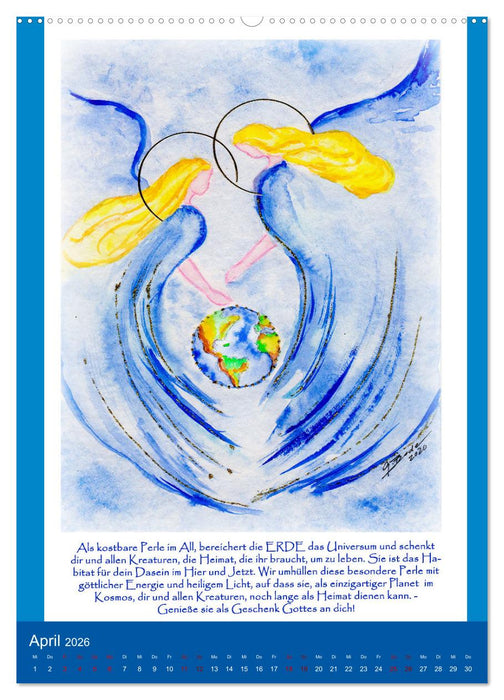 Horch, was die Engel zu dir sagen... (CALVENDO Wandkalender 2026)