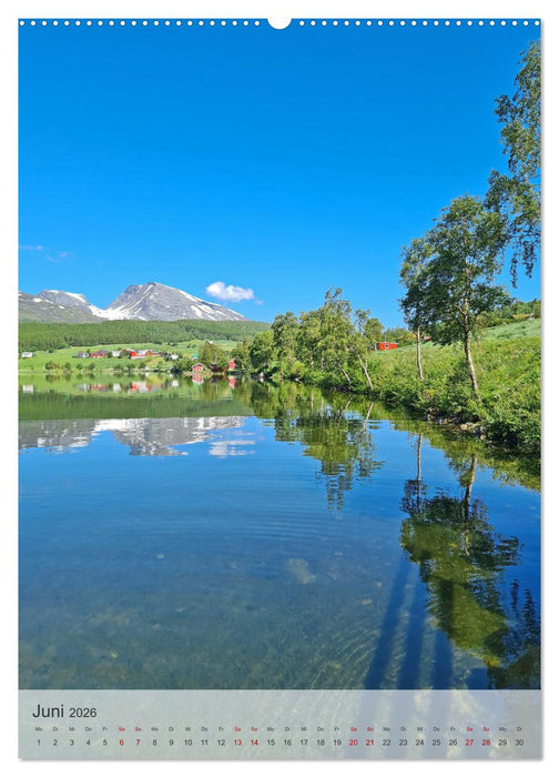 Unterwegs in Norwegen - Mit dem Wohnmobil an schönen Orten verweilen (CALVENDO Wandkalender 2026)