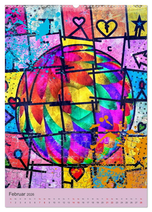 Und Pop ist doch eine Art (CALVENDO Wandkalender 2026)