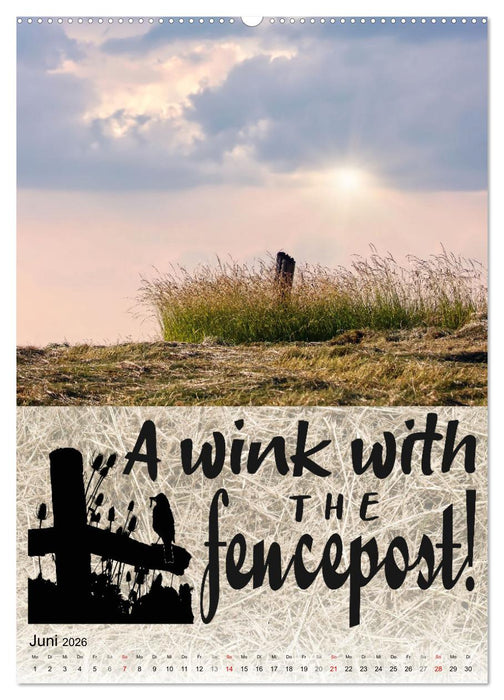 Cooles Denglisch (CALVENDO Premium Wandkalender 2026)