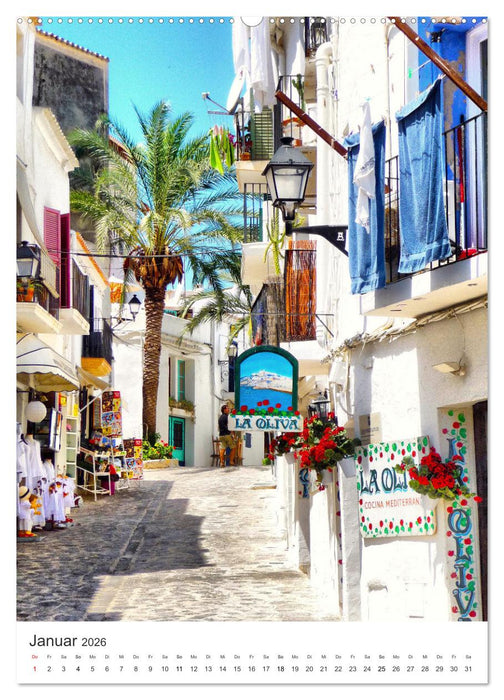 Spanien - Tapas, Flamenco und Sangria (CALVENDO Wandkalender 2026)