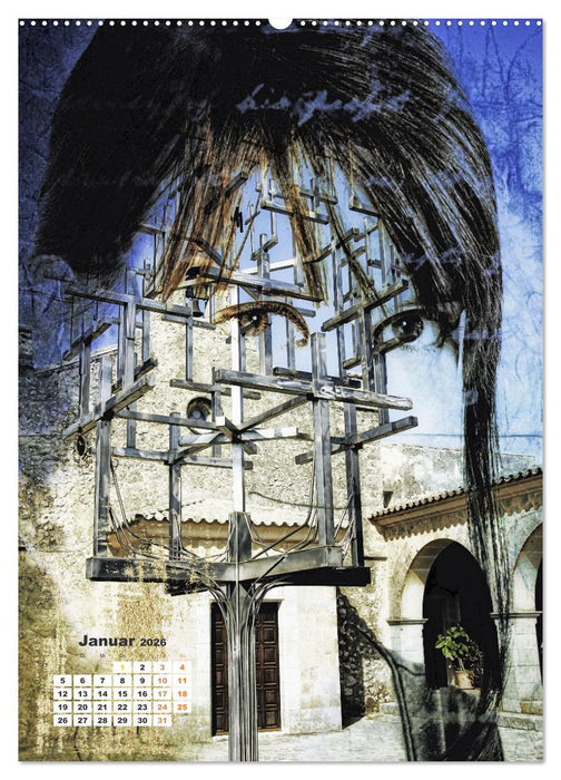 UrbanArt Mensch und Stadt in der Kunst (CALVENDO Premium Wandkalender 2026)