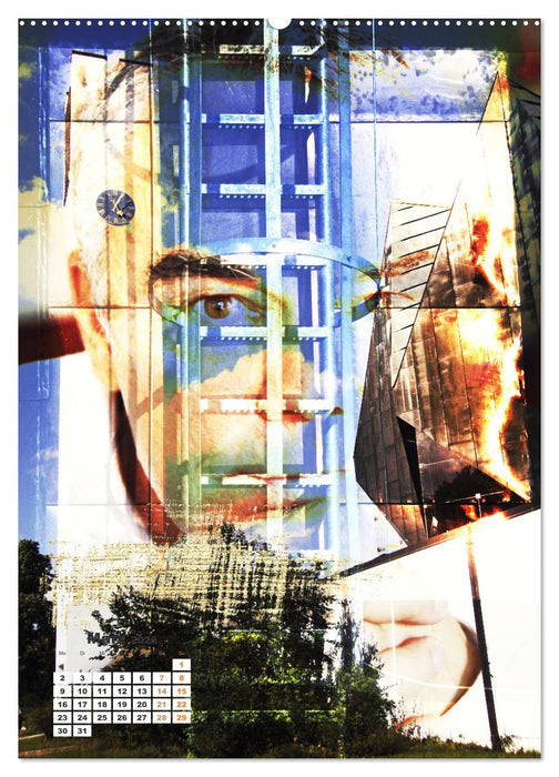 UrbanArt Mensch und Stadt in der Kunst (CALVENDO Premium Wandkalender 2026)