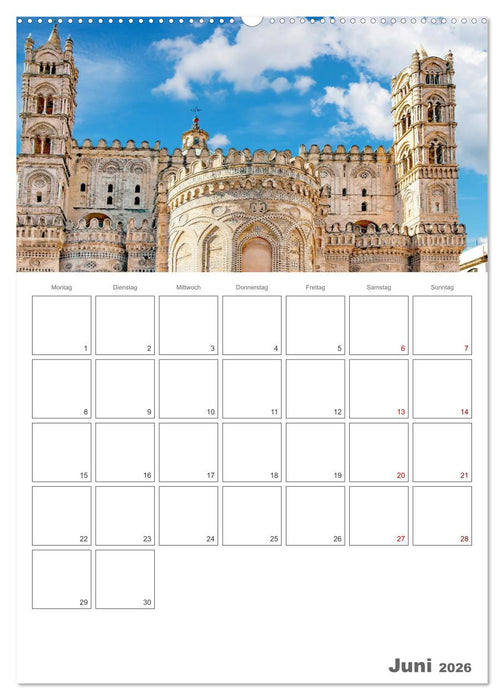Palermo - Reiseziel auf Sizilien (CALVENDO Wandkalender 2026)