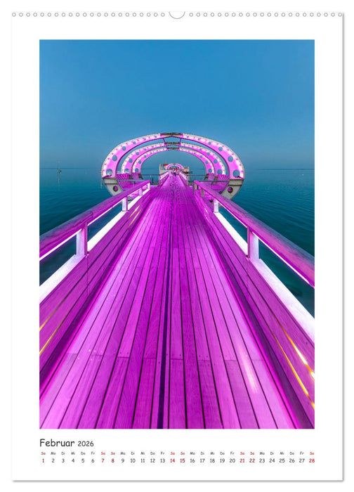 Lübecker Bucht Seebäder an der Ostsee (CALVENDO Wandkalender 2026)