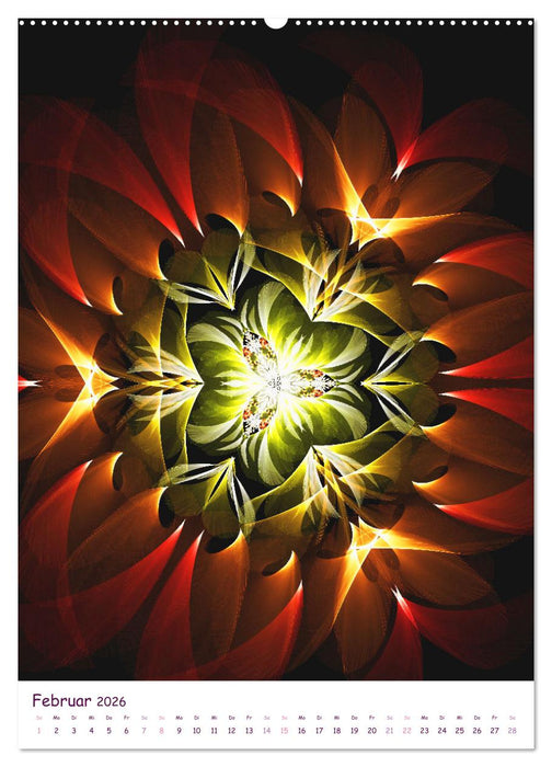 Digitale Traumreise (CALVENDO Premium Wandkalender 2026)