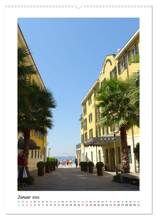 LAKE GARDA DerGardasee: Sirmione und Bardolino (CALVENDO Premium Wandkalender 2026)