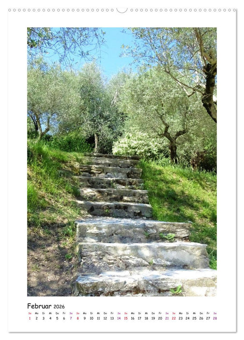 LAKE GARDA DerGardasee: Sirmione und Bardolino (CALVENDO Premium Wandkalender 2026)