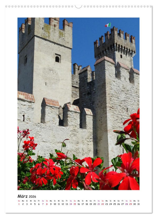 LAKE GARDA DerGardasee: Sirmione und Bardolino (CALVENDO Premium Wandkalender 2026)