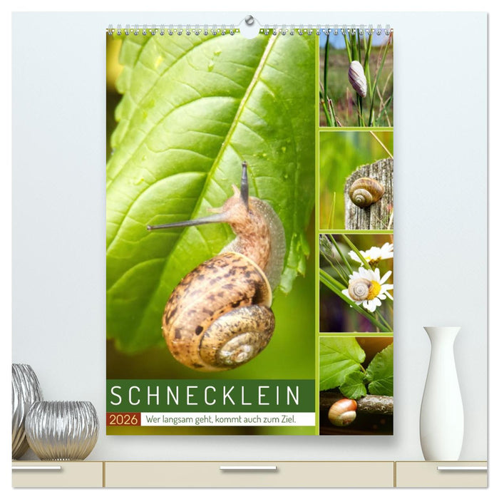 Schnecklein (CALVENDO Premium Wandkalender 2026)