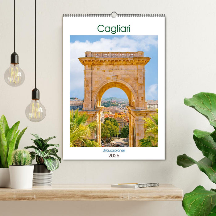 Cagliari - Urlaubsplaner (CALVENDO Wandkalender 2026)