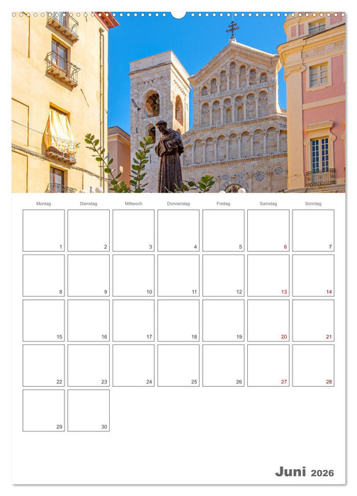 Cagliari - Urlaubsplaner (CALVENDO Wandkalender 2026)