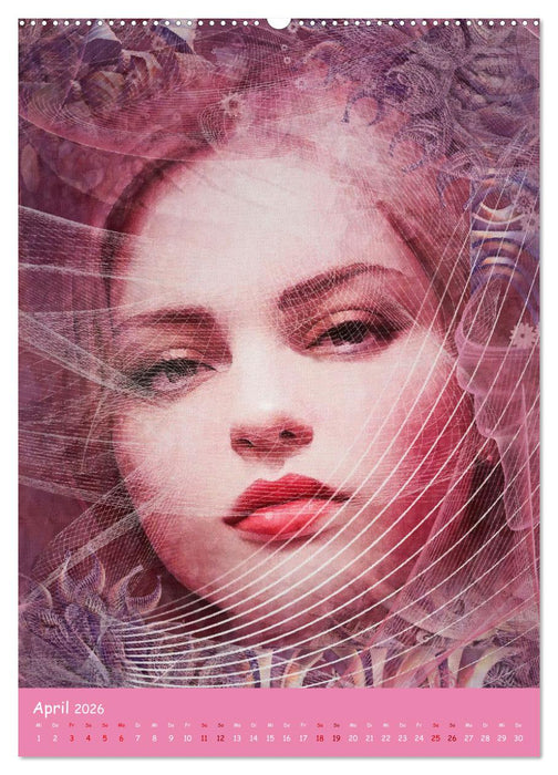 Verträumte Frauen (CALVENDO Wandkalender 2026)