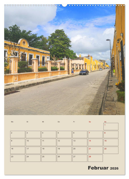 Mexiko Yucatán Terminplaner (CALVENDO Wandkalender 2026)