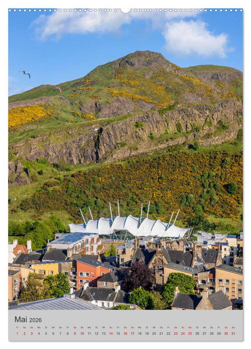 EDINBURGH Historisches Stadtherz (CALVENDO Wandkalender 2026)