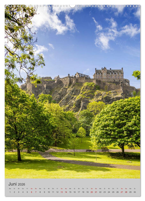 EDINBURGH Historisches Stadtherz (CALVENDO Wandkalender 2026)