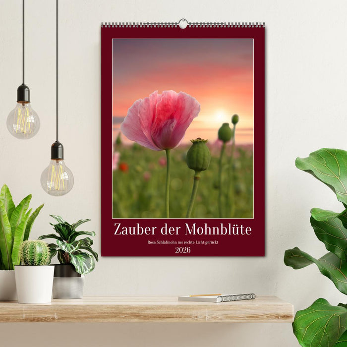 Zauber der Mohnblüte (CALVENDO Wandkalender 2026)