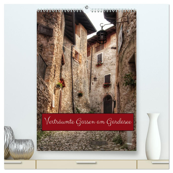 Verträumte Gassen am Gardasee (CALVENDO Premium Wandkalender 2026)