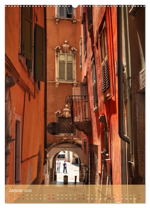 Verträumte Gassen am Gardasee (CALVENDO Premium Wandkalender 2026)
