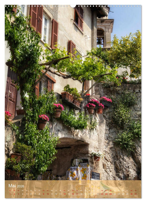 Verträumte Gassen am Gardasee (CALVENDO Premium Wandkalender 2026)