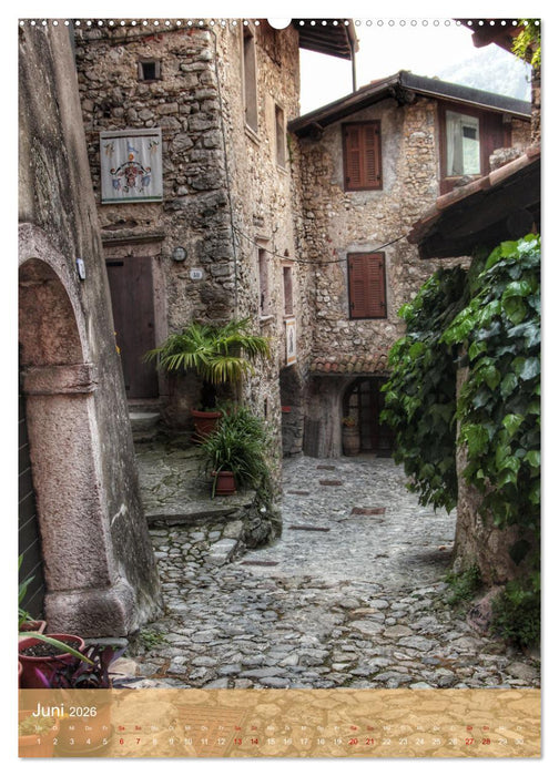 Verträumte Gassen am Gardasee (CALVENDO Premium Wandkalender 2026)