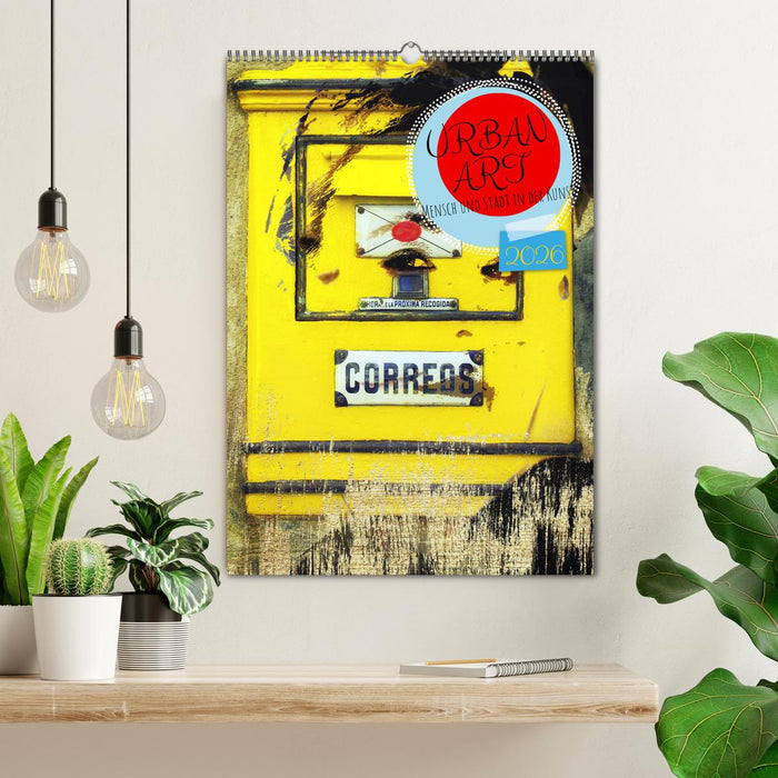 UrbanArt Mensch und Stadt in der Kunst (CALVENDO Wandkalender 2026)