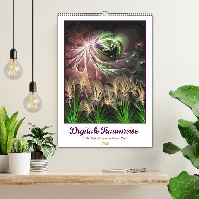 Digitale Traumreise (CALVENDO Wandkalender 2026)