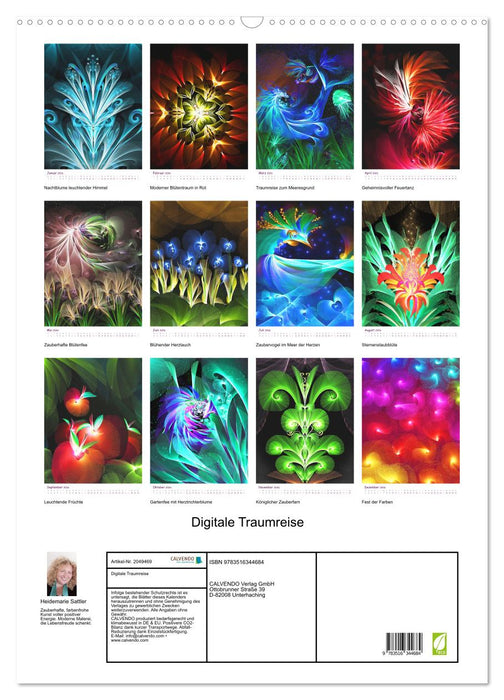 Digitale Traumreise (CALVENDO Wandkalender 2026)