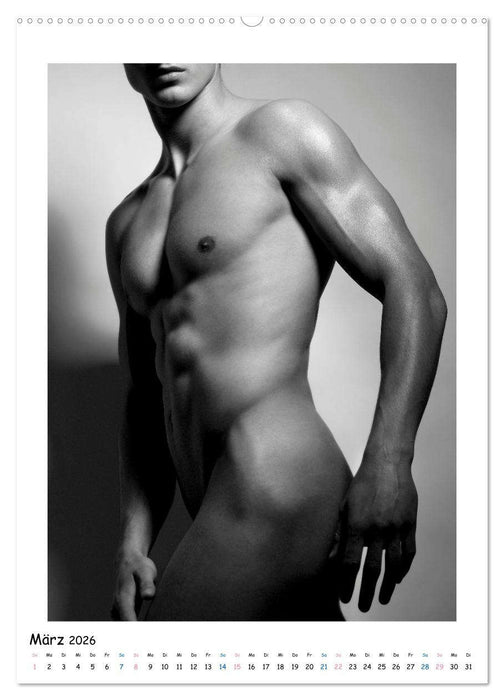 Männer... Skulptur deluxe (CALVENDO Premium Wandkalender 2026)